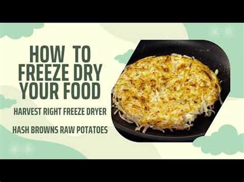 best brow freeze|how to freeze hashbrowns.